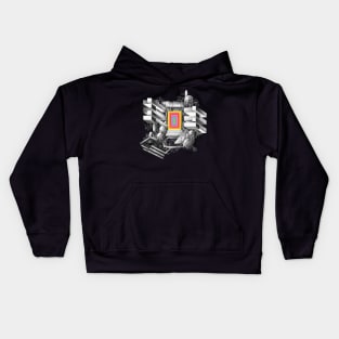 Gate of the unknown color Kids Hoodie